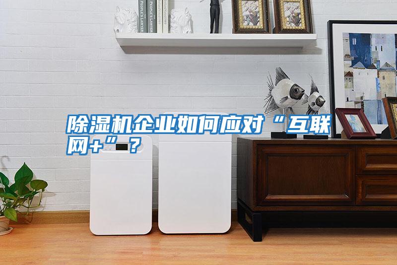 除濕機企業如何應對“互聯網+”？