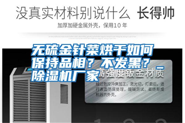 無硫金針菜烘干如何保持品相?不發黑?_除濕機廠家