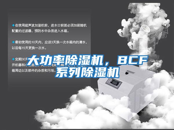 大功率除濕機，BCF系列除濕機