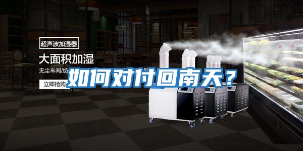如何對(duì)付回南天？