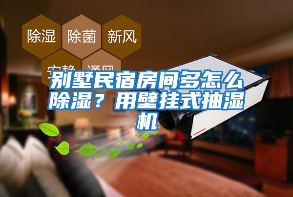 別墅民宿房間多怎么除濕?用壁掛式抽濕機