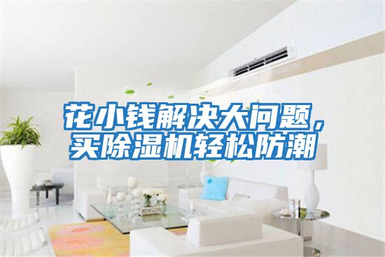 花小錢解決大問題，買除濕機輕松防潮