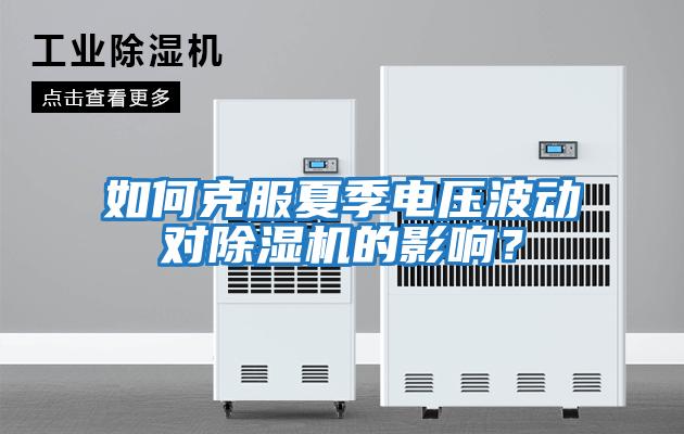 如何克服夏季電壓波動對除濕機的影響？