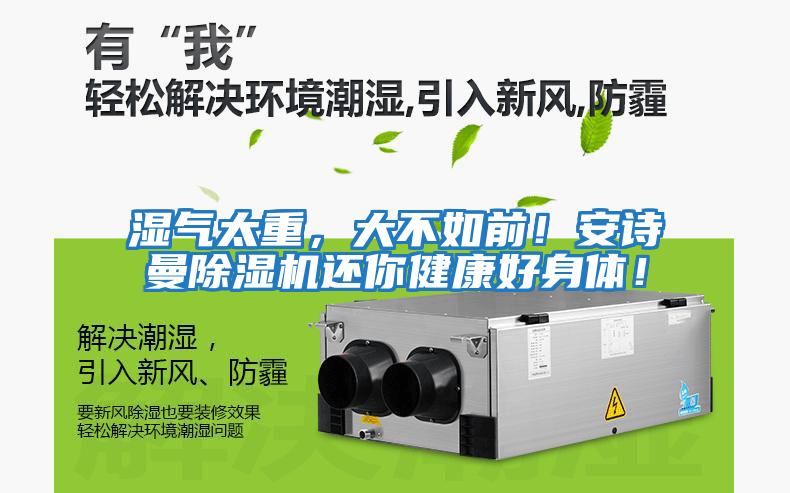 濕氣太重，大不如前！安詩曼除濕機還你健康好身體！