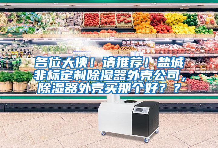 各位大俠!請推薦!鹽城非標定制除濕器外殼公司,除濕器外殼買那個好??