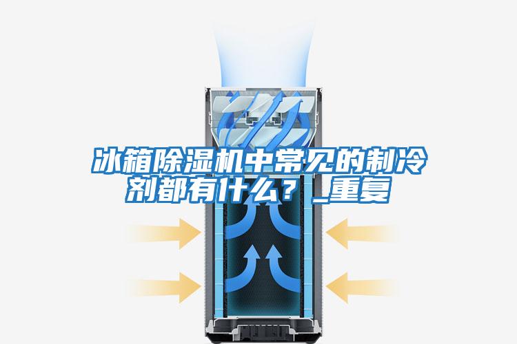冰箱除濕機中常見的制冷劑都有什么？_重復
