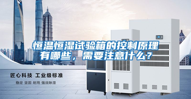 恒溫恒濕試驗箱的控制原理有哪些，需要注意什么？