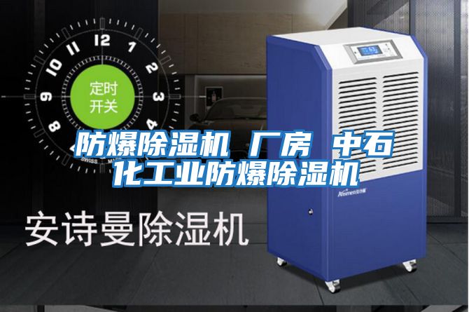 防爆除濕機 廠房 中石化工業防爆除濕機