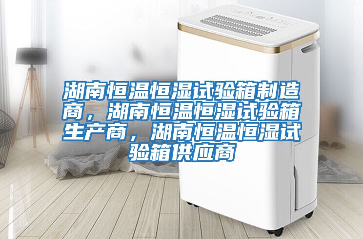 湖南恒溫恒濕試驗箱制造商，湖南恒溫恒濕試驗箱生產商，湖南恒溫恒濕試驗箱供應商