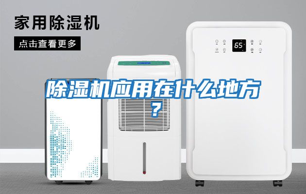 除濕機應用在什么地方？