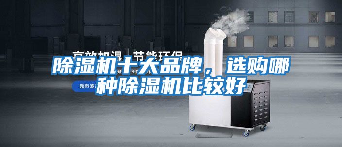 除濕機十大品牌，選購哪種除濕機比較好