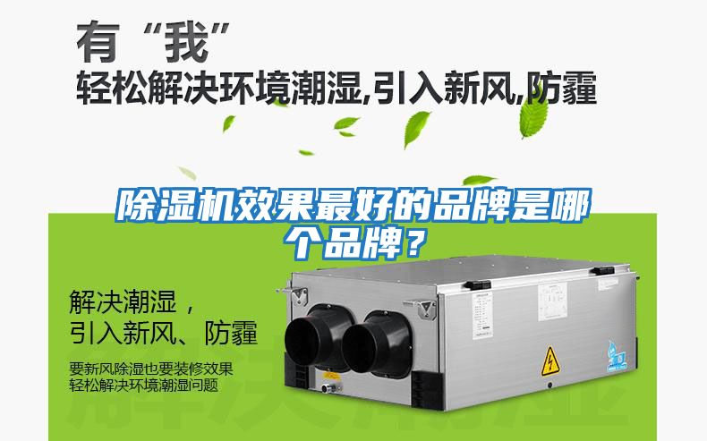 除濕機效果最好的品牌是哪個品牌？